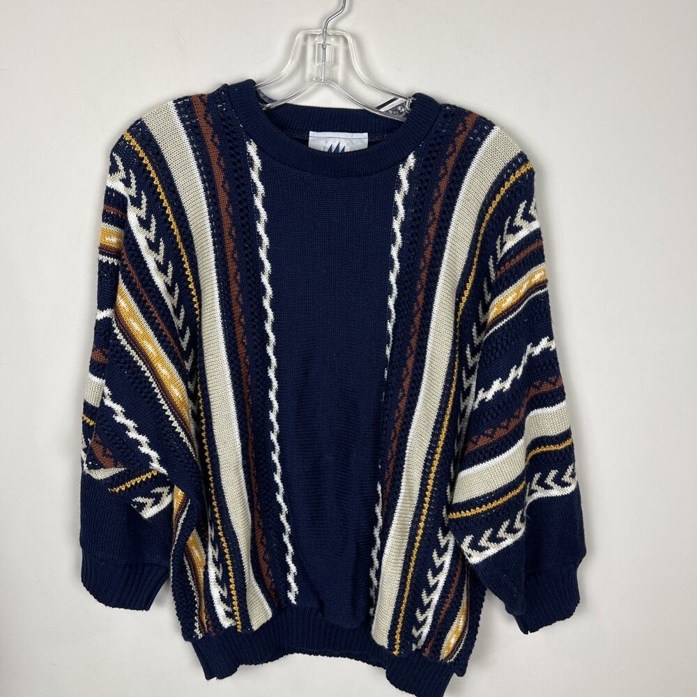 Bay Point Threads Vintage Women’s Crew Neck Sweater Cosby‎ 90s Large